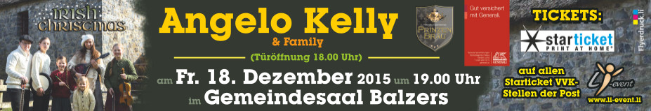 Banner Angelo Kelly & Family Irish Christmas